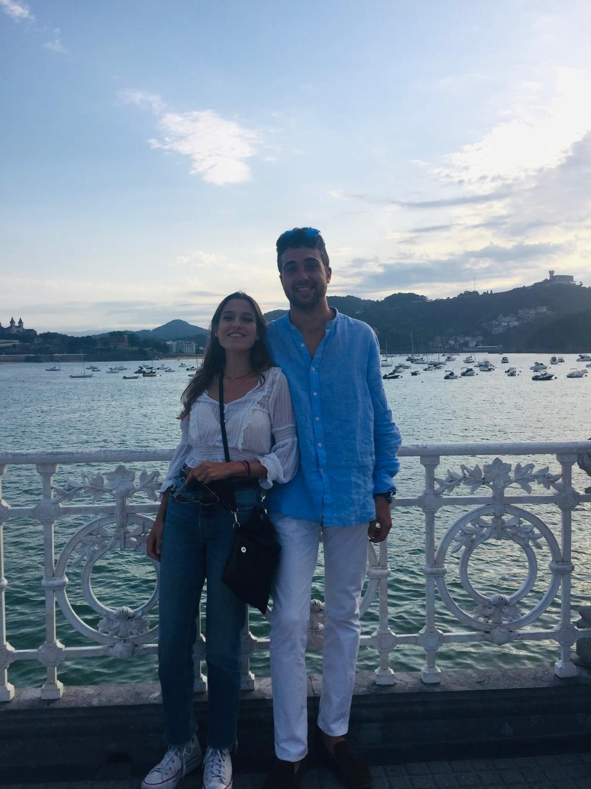 Lucía y Álvaro en San Sebastián, 2020
